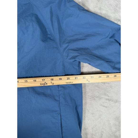 Southern Tide Pullover Mens‎ Medium Blue 1/4 Zip Nylon Lightweight Windbreaker - Picture 10 of 13
